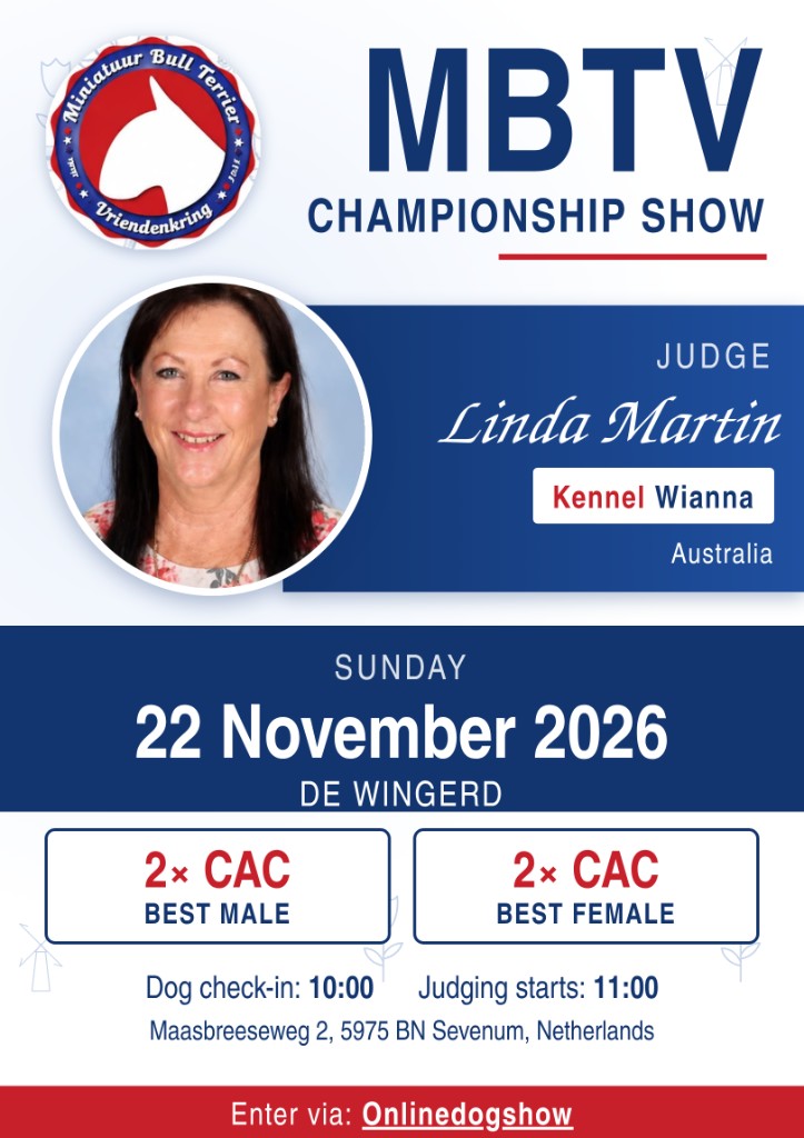 MBTV Championship Show, judge Linda Martin